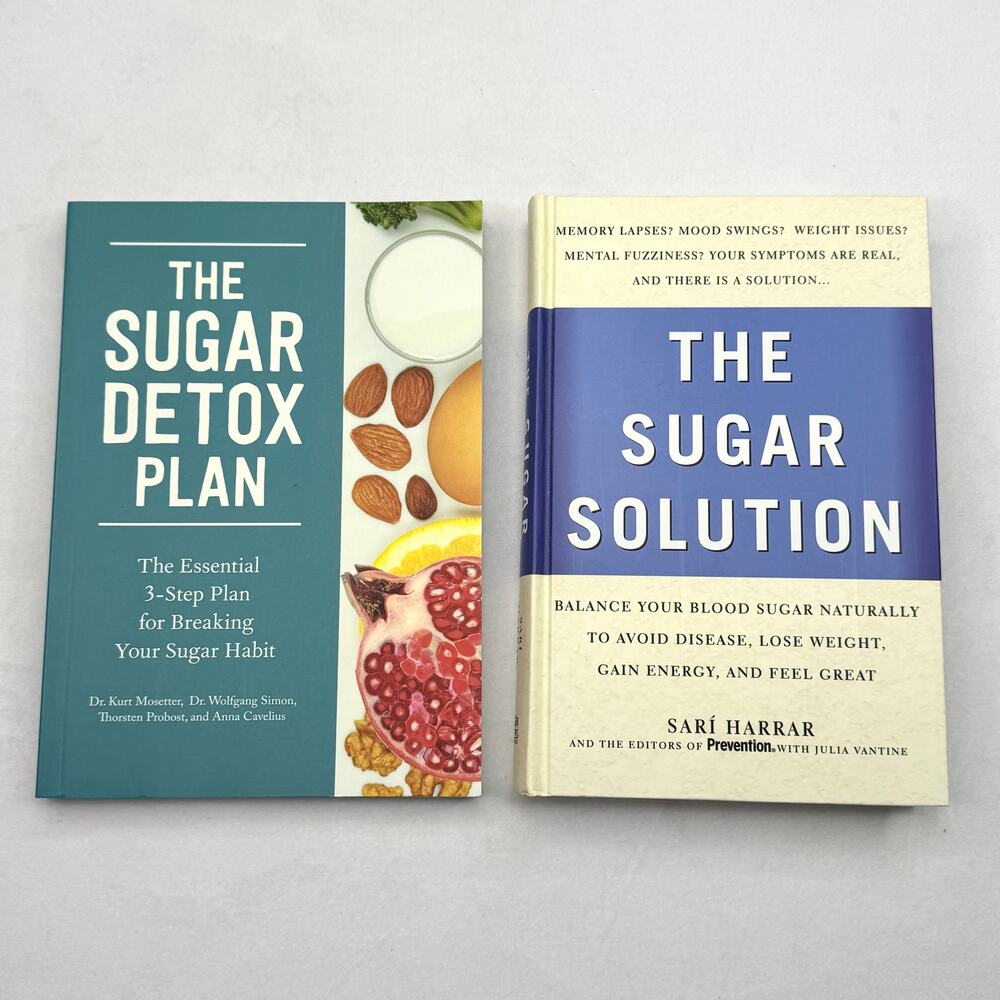 The Sugar Detox Plan/ The Sugar Solution Book Set